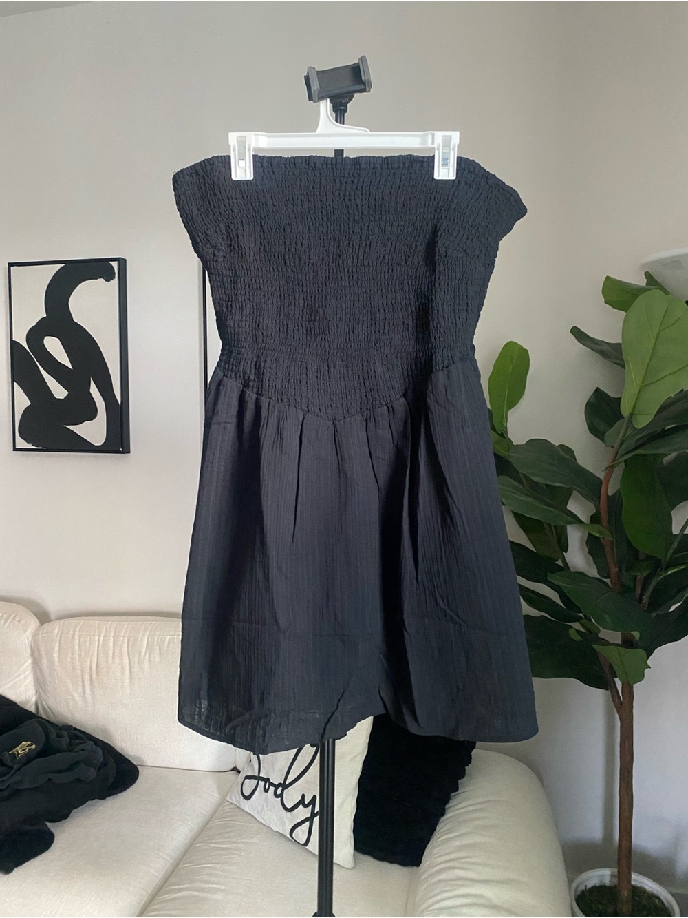 Universal Thread Smocked Strapless Mini Dress